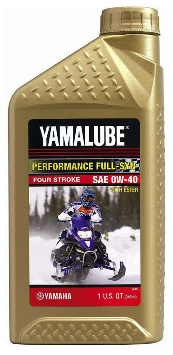 фото Моторное масло yamalube 0w-40 synthetic oil (0,946 л), lub00w40fs12 yamaha