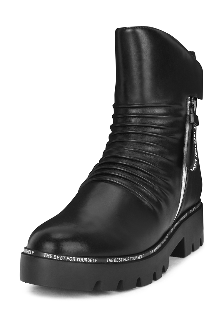 

Полусапоги женские T.Taccardi K0701HW-6Y черные 39 RU, Черный, K0701HW-6Y