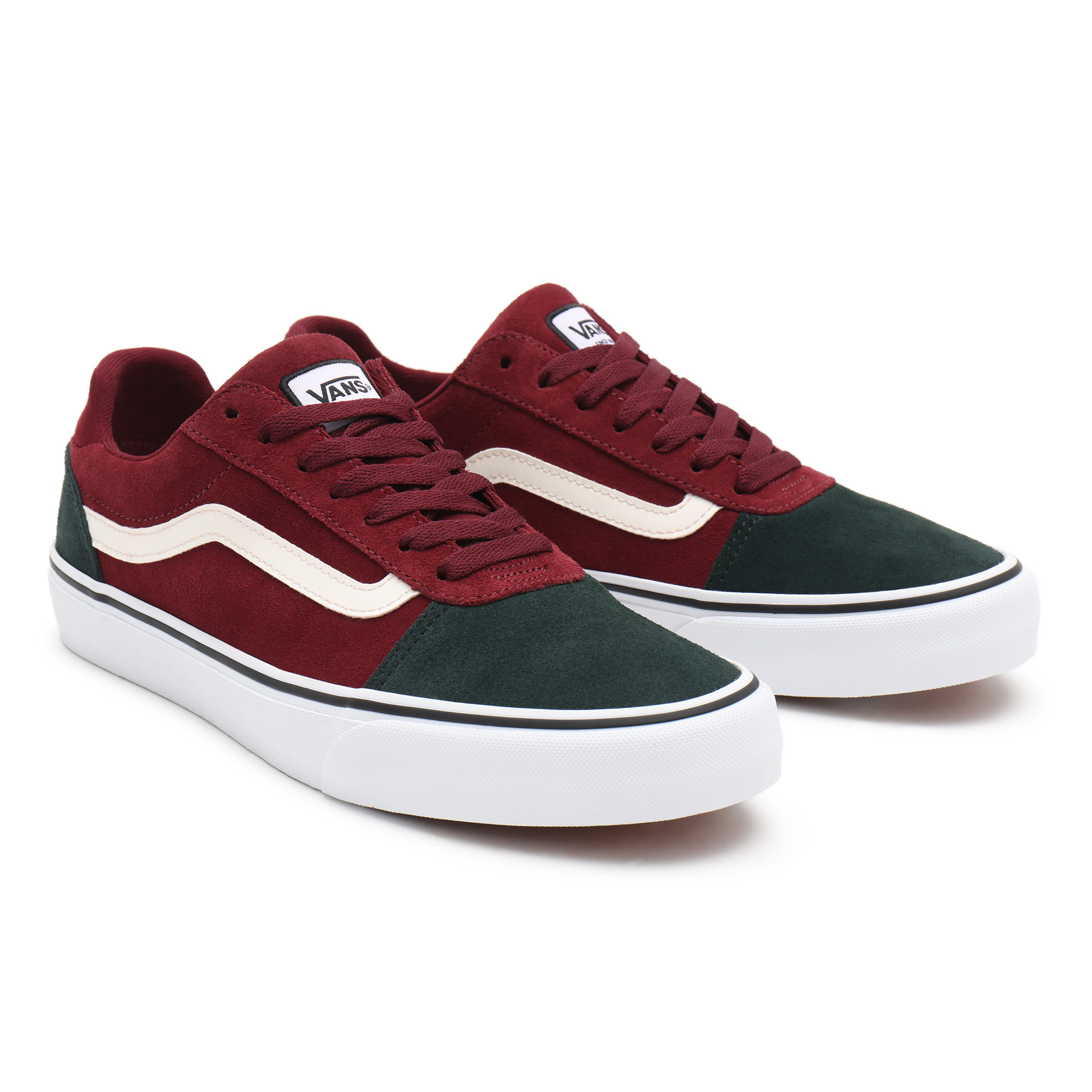 фото Кеды мужские vans mn ward deluxe (retro blocksue разноцветные 6.5 us