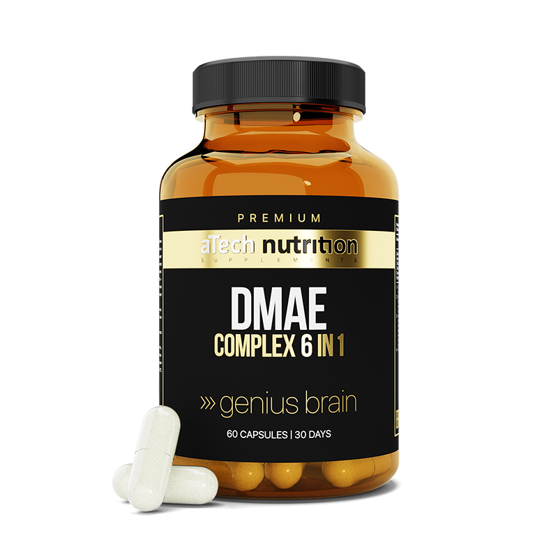 

Atech Nutrition Premium DMAE Complex 6-in-1, 60 капс, DMAE Complex 6-in-1