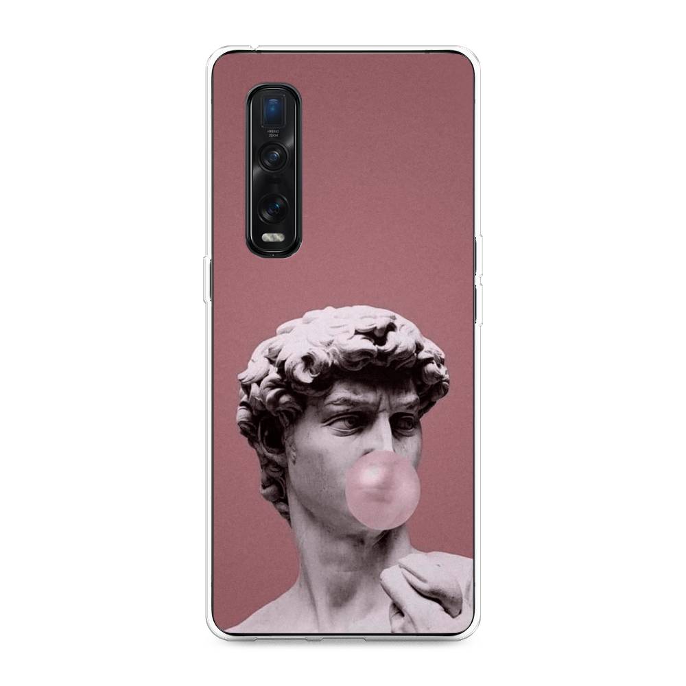 

Чехол Awog на Oppo Find X2 Pro "Modern David", Разноцветный, 253350-9