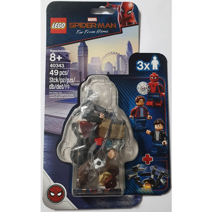 

Конструктор LEGO Super Heroes Spiderman Человек-Паук и ограбление музея, 49 дет., 40343