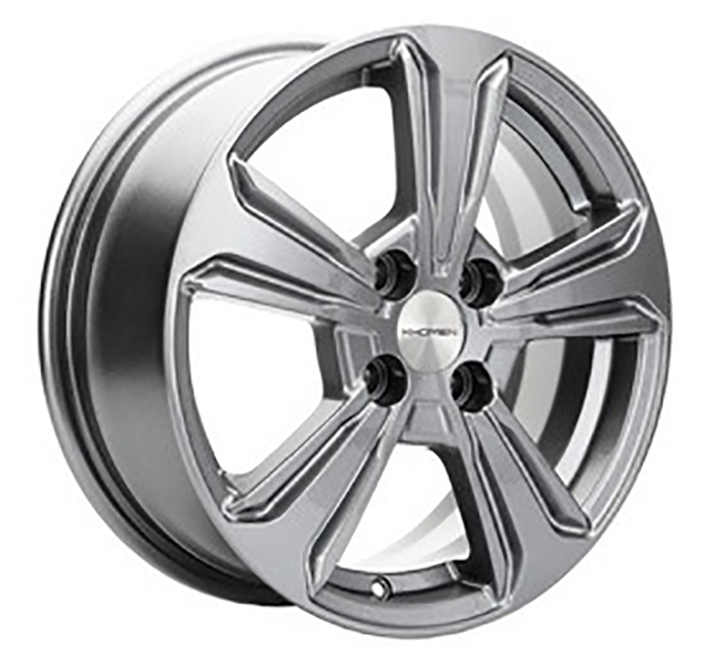 фото Колесный диск khomen wheels khw1502 (solaris ii) gray 6x15/4x100 et46 d54.1