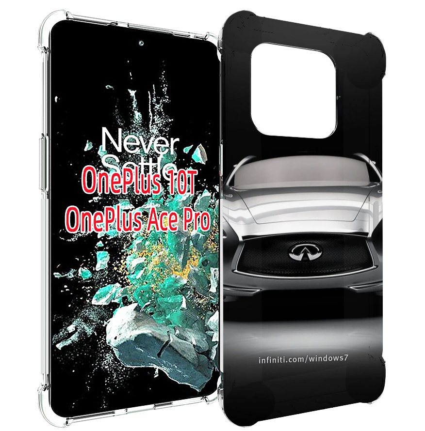 

Чехол MyPads infiniti-1 для OnePlus 10T, Прозрачный, Tocco