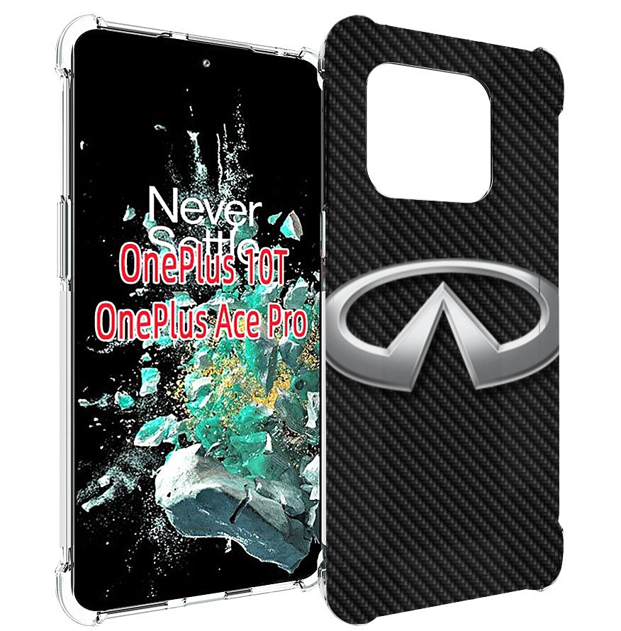

Чехол MyPads infiniti-2 мужской для OnePlus 10T, Прозрачный, Tocco