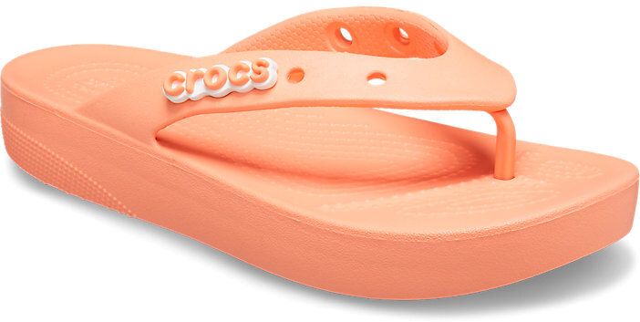 

Вьетнамки женские Crocs Classic Platform Flip W розовые 7 US, Розовый, Classic Platform Flip W