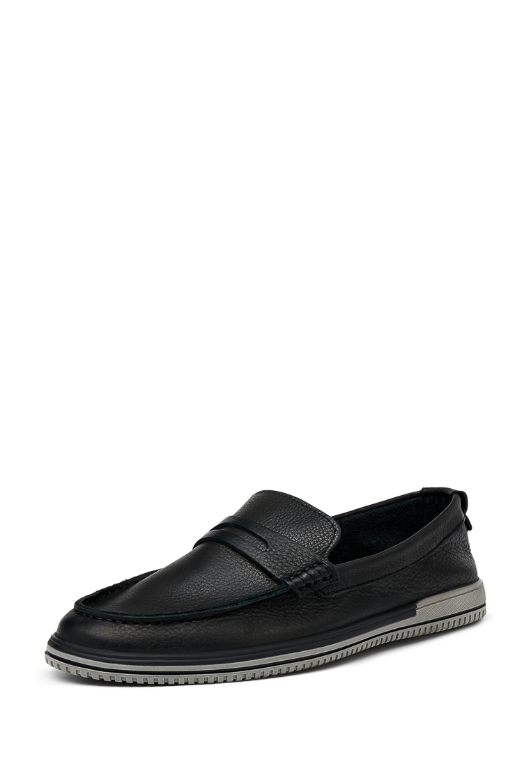 фото Слипоны мужские alessio nesca 140992 черные 42 ru