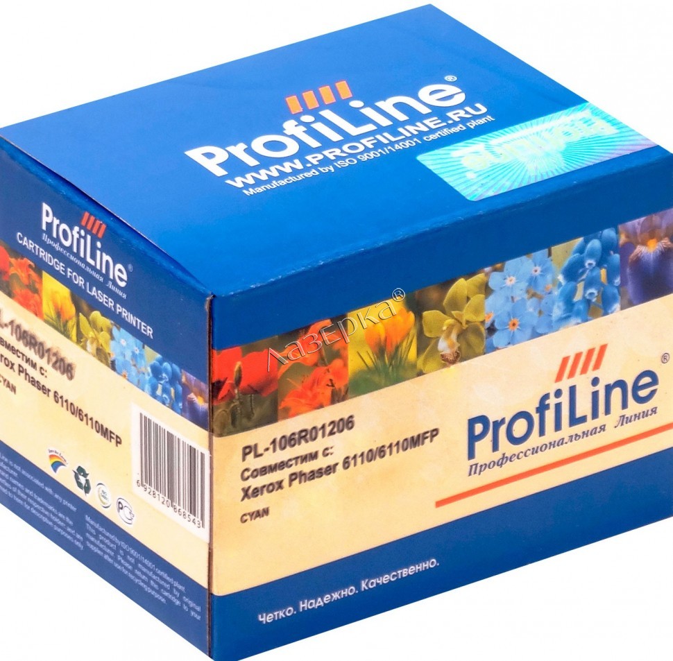 

Картридж Profiline PL_106R01206_C, Голубой