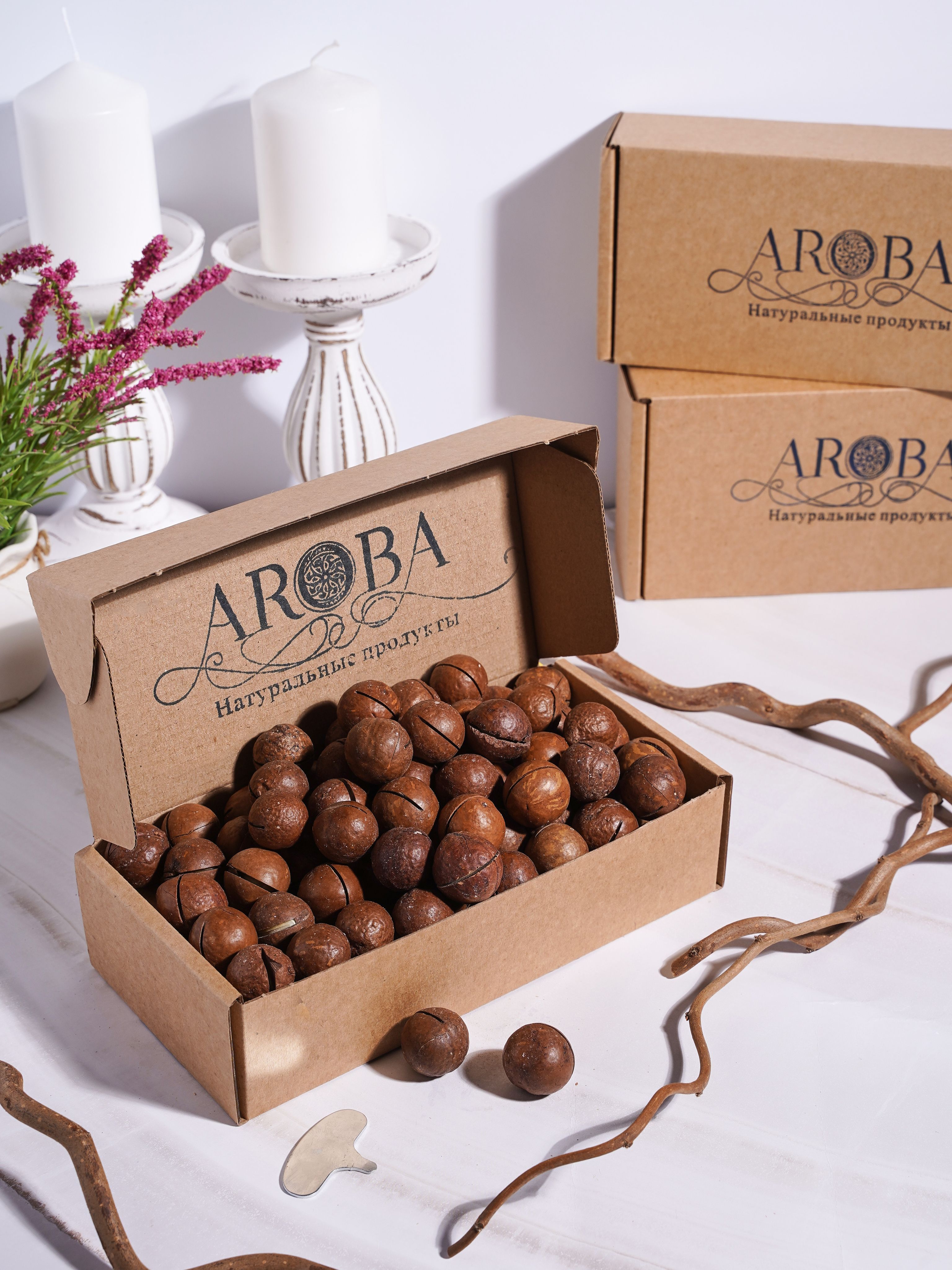 

Макадамия орех AROBA, 1 кг