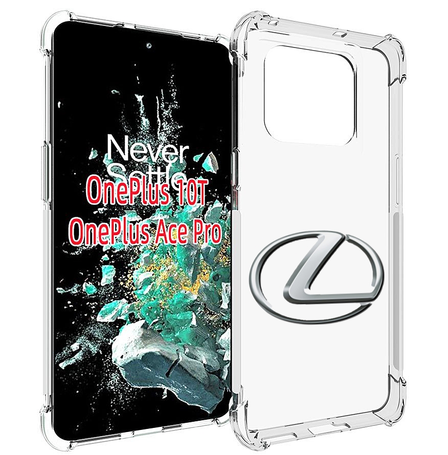 

Чехол MyPads lexus-5 мужской для OnePlus 10T, Прозрачный, Tocco