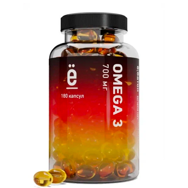 

ебатон Omega-3 700 мг 180 капсул