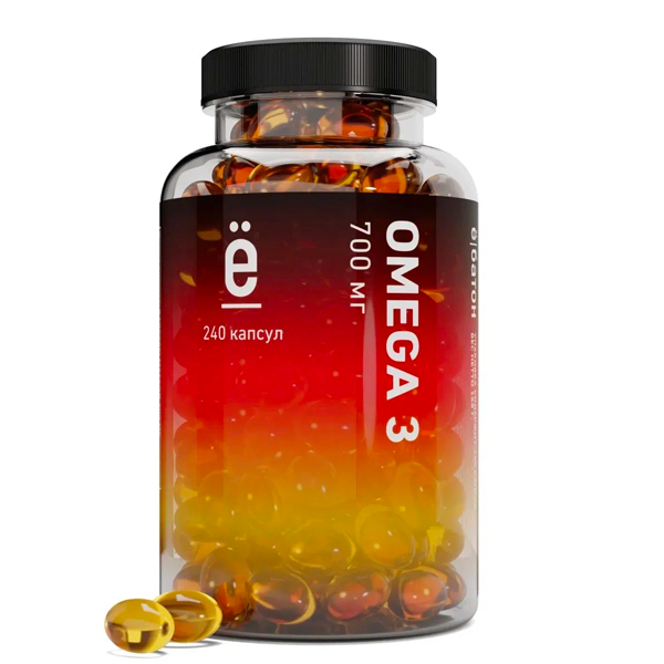 

ебатон Omega-3 700 мг 240 капсул