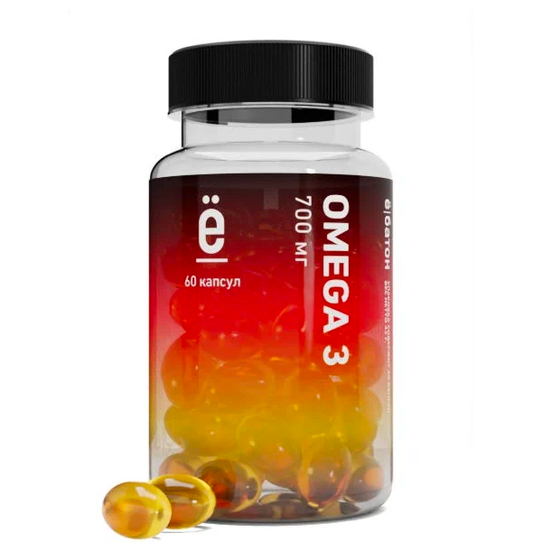 

ебатон Omega-3 700 мг 60 капсул