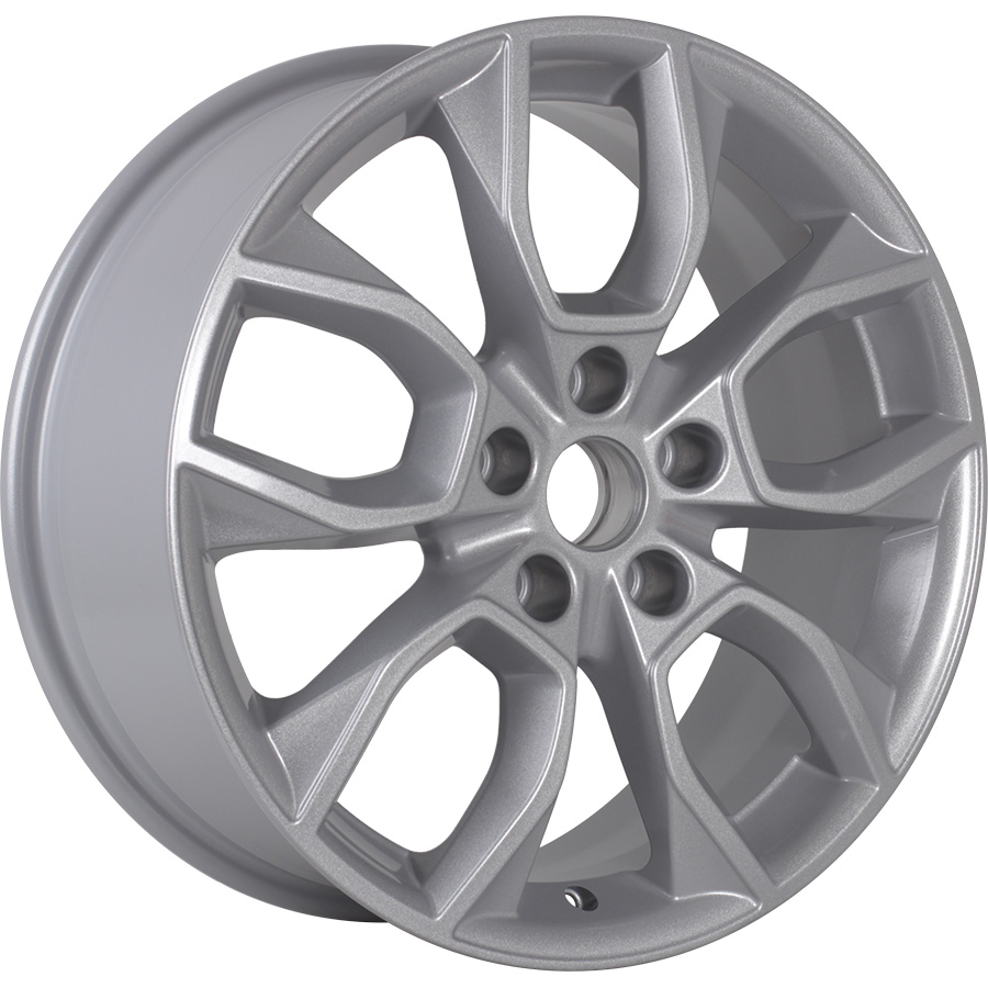 фото Колесный диск khomen wheels khw1713 (karoq) f-silver 7x17/5x112 et45 d57.1