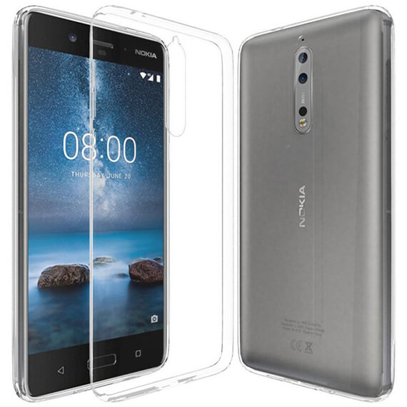 фото J-case thin | гибкий силиконовый чехол для nokia 8 dual sim