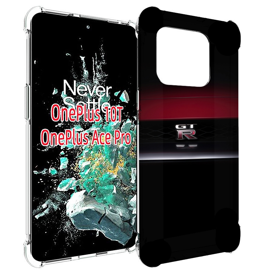 

Чехол MyPads nissan 1 мужской для OnePlus 10T, Прозрачный, Tocco