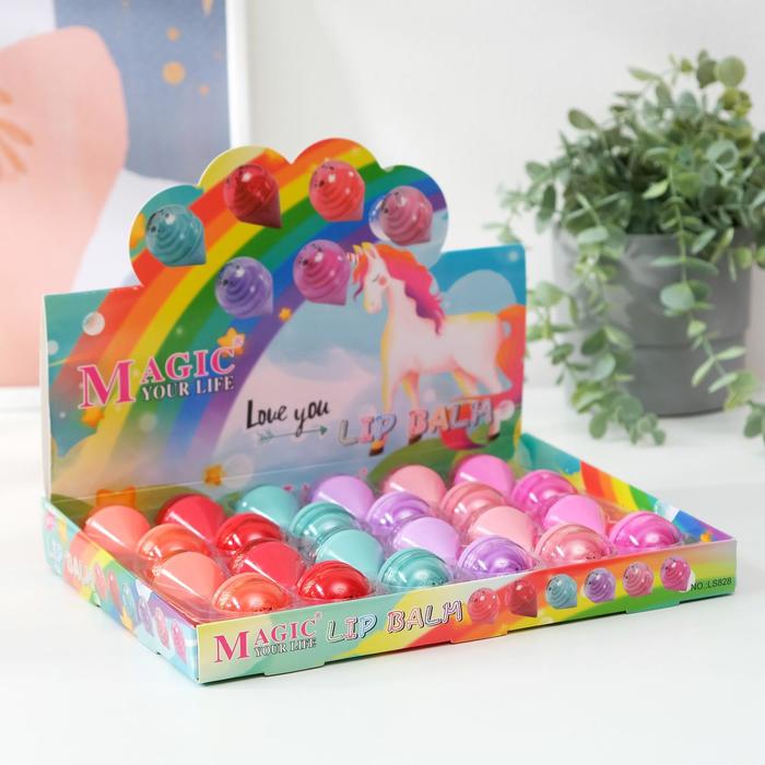 

Бальзам для губ Magic Your Life Мороженое, 24 шт*10 г
