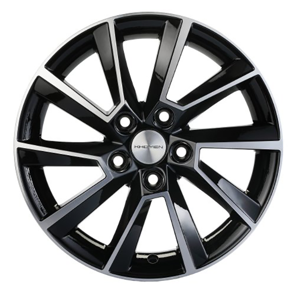 фото Колесный диск khomen wheels khw1507 (polo) black-fp 6x15/5x100 et40 d57.1