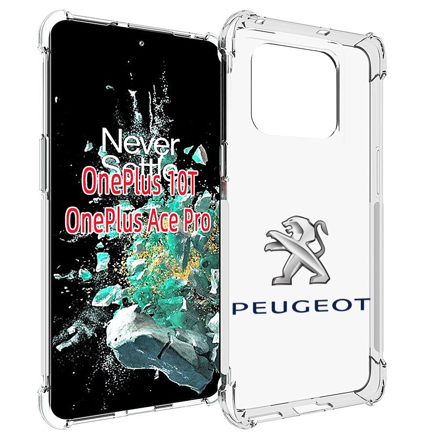 

Чехол MyPads peugeot-3 мужской для OnePlus 10T, Прозрачный, Tocco