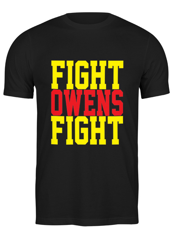 

Футболка мужская Printio Fight owens fight (wwe) черная L, Черный, Fight owens fight (wwe)