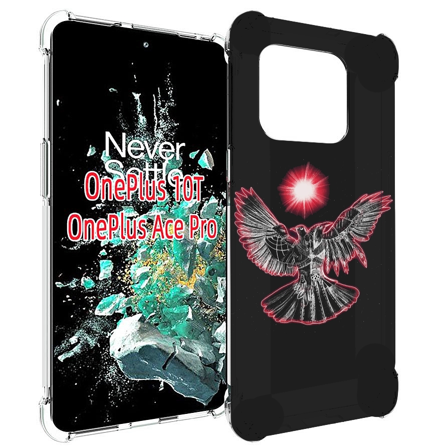 

Чехол MyPads pyrokinesis валькирия для OnePlus 10T, Прозрачный, Tocco