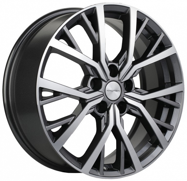 фото Колесный диск khomen wheels khw1806 (cx-5/3) gray 7x18/5x114.3 et45 d67.1