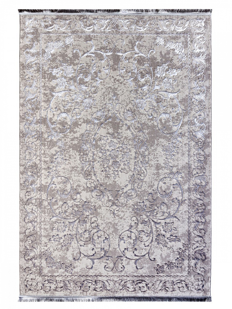 фото Ковер ambiance 4080a прямой серый 1,8х1,2м. sofia rugs