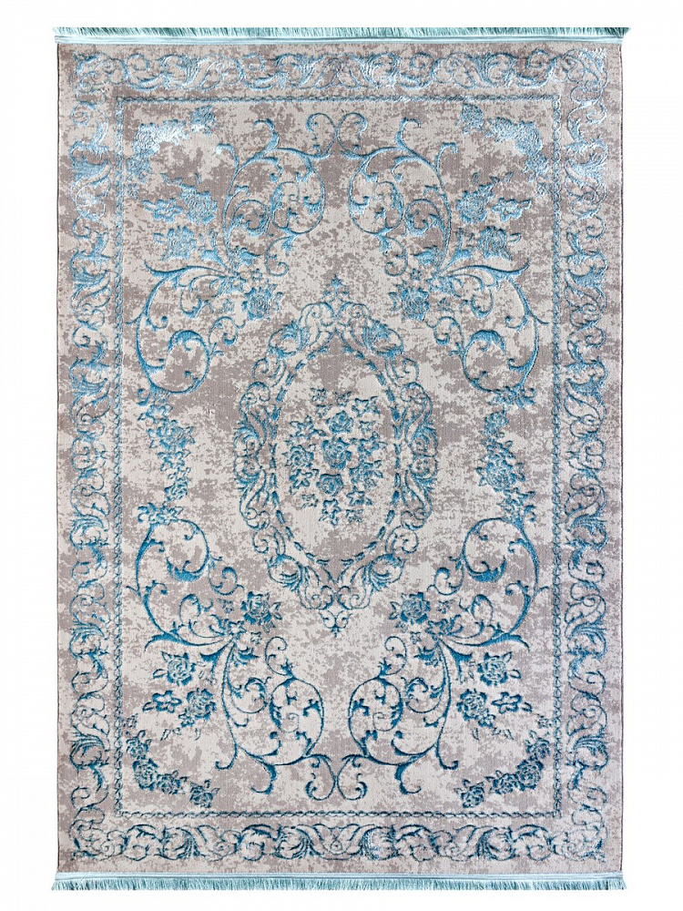 

Ковер AMBIANCE 4080A прямой голубой 1,5х0,8м. Sofia Rugs, Ковер AMBIANCE 4080A прямой