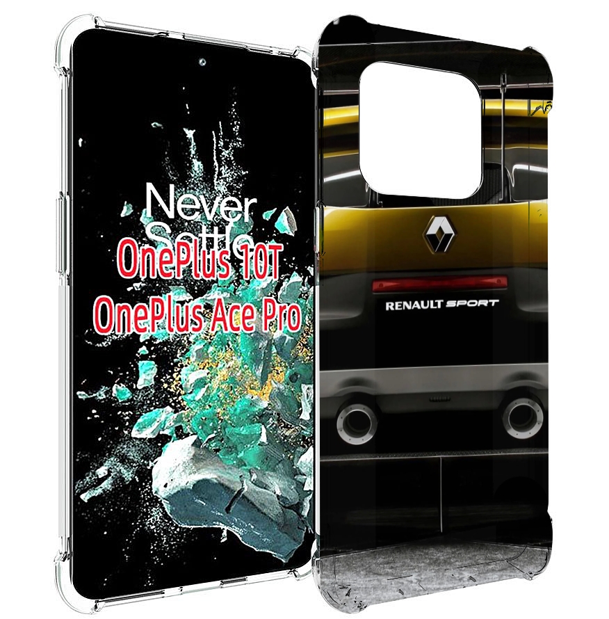 

Чехол MyPads renault-3 мужской для OnePlus 10T, Прозрачный, Tocco