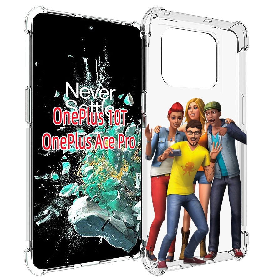 

Чехол MyPads sims для OnePlus 10T, Прозрачный, Tocco