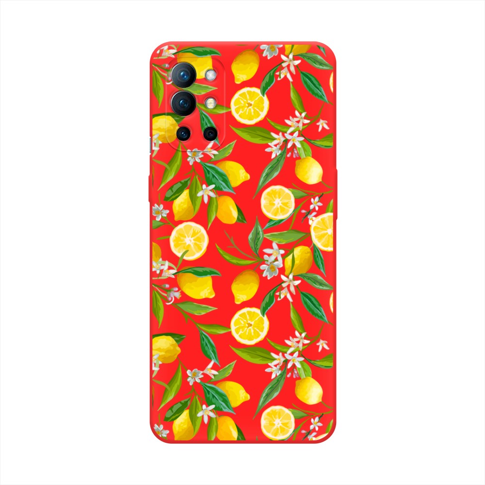 

Чехол Awog на OnePlus 9R / ВанПлас 9R "Сочные лимоны", Разноцветный, 151653-1