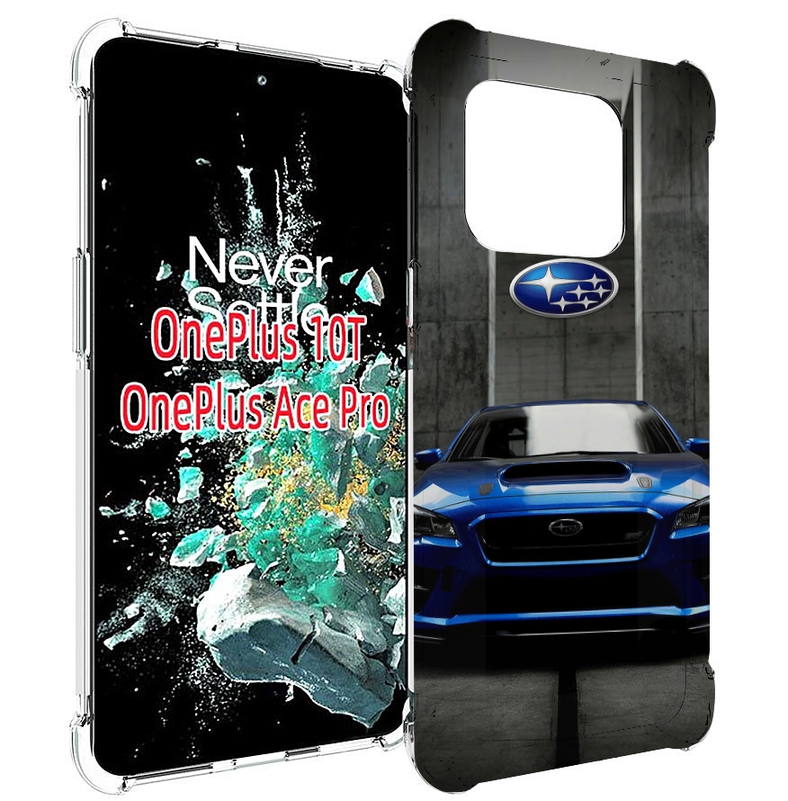 

Чехол MyPads subaru 1 мужской для OnePlus 10T, Прозрачный, Tocco