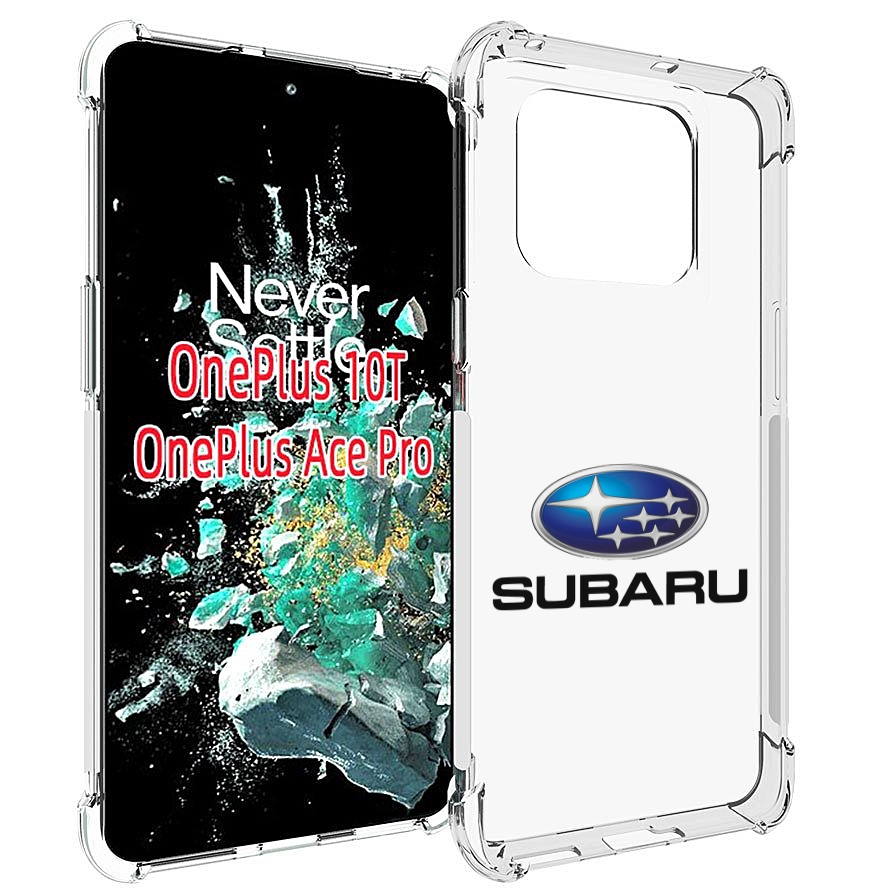 

Чехол MyPads subaru-4 мужской для OnePlus 10T, Прозрачный, Tocco