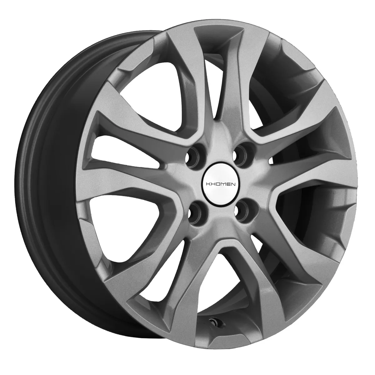 

Колесный диск Khomen Wheels KHW1503 (Rio) Gray 6x15/4x100 ET46 D54.1