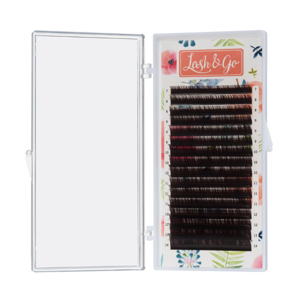 

Ресницы Lash&Go Эспрессо 16 линий C 0,12 12 мм, Коричневый