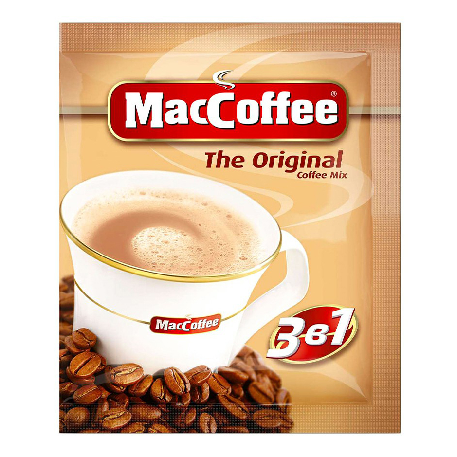 Кофейный напиток MacCoffee The Original 3 в 1 растворимый 20 г