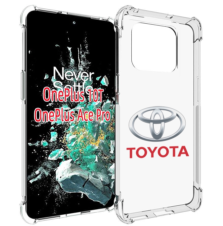 

Чехол MyPads toyota-4 мужской для OnePlus 10T, Прозрачный, Tocco