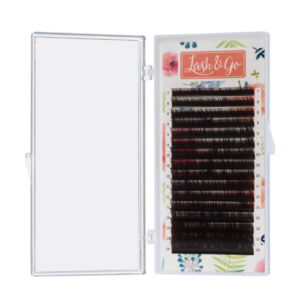 

Ресницы Lash&Go Эспрессо 16 линий C 0,12 13 мм, Коричневый