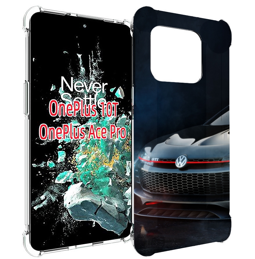 

Чехол MyPads volkswagen 2 мужской для OnePlus 10T, Прозрачный, Tocco