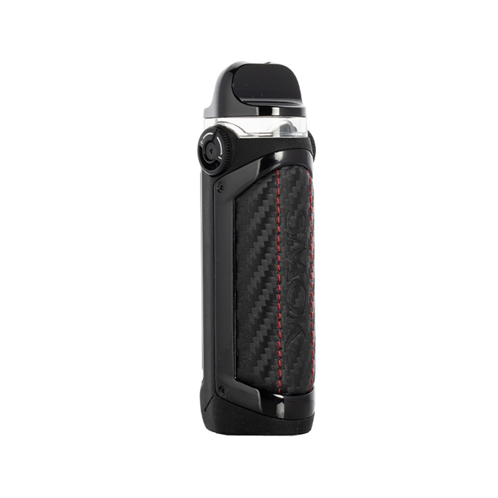 фото Smok ipx 80 pod mod kit 80w 3000mah, black carbon fiber