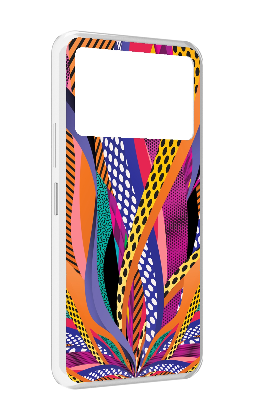 

Чехол MyPads разноцветные щупальца для Infinix NOTE 12 VIP (X672), Прозрачный, Tocco