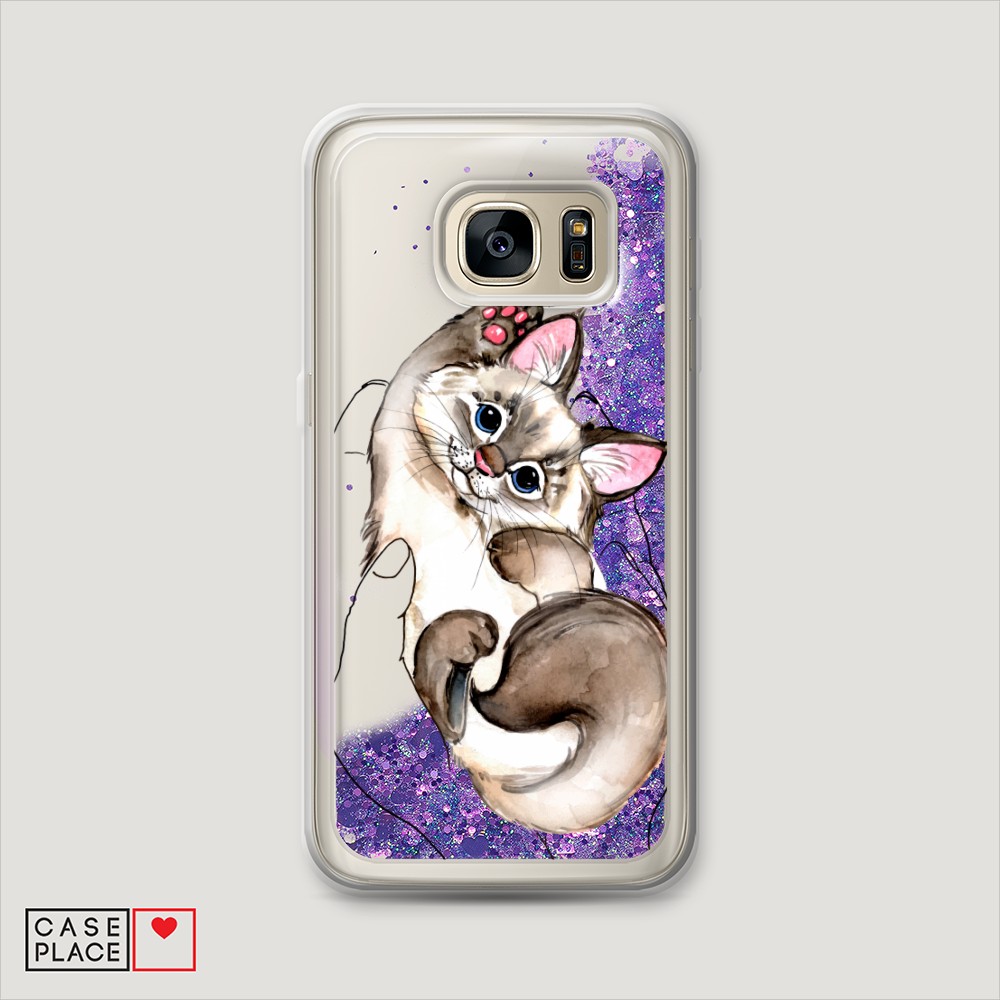 

Чехол Awog "Котенок в ладошках" на Samsung Galaxy S7 Edge, 24692-1