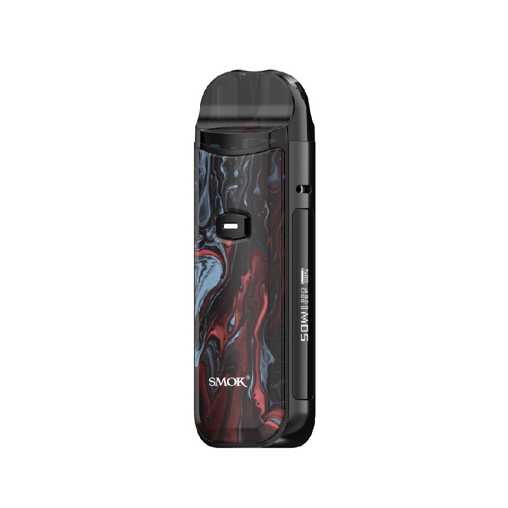 

Smok Nord 50W Pod Kit 1800mAh, Black Red Marbling