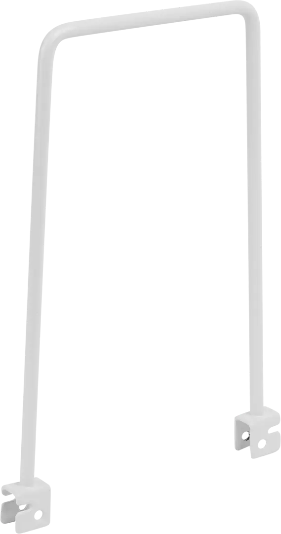 Разделитель на стойку Larvij 21.7x11.5x1.2 см сталь 100065711274 белый