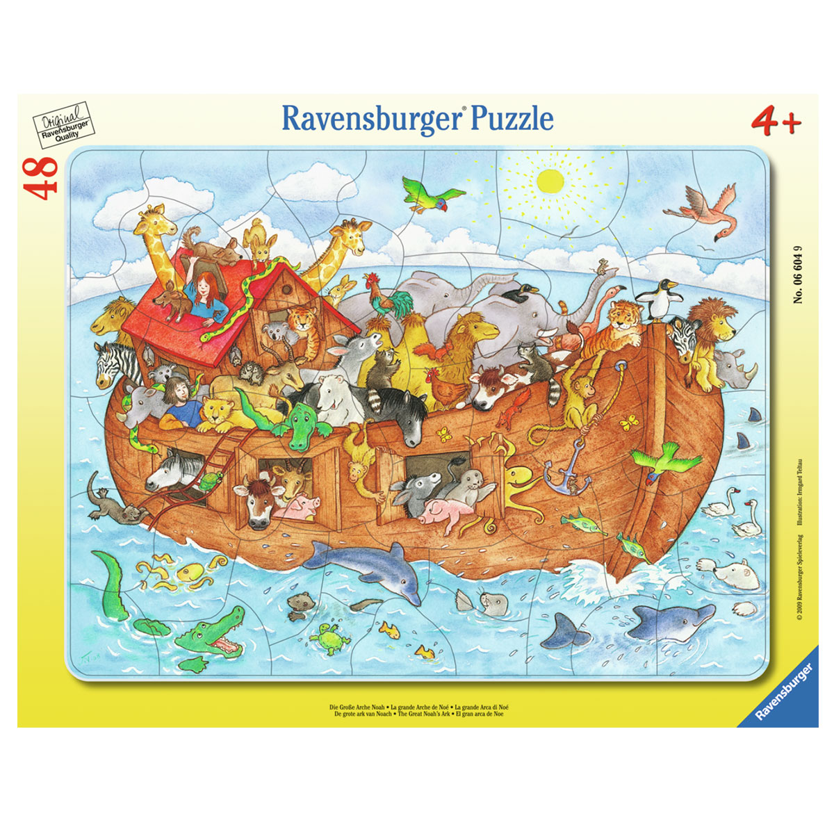 Пазл Ravensburger Ноев ковчег 48 деталей 1935₽