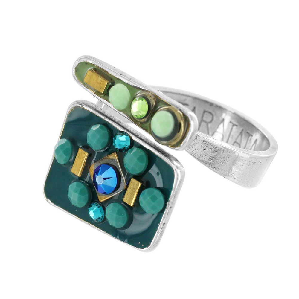 

Кольцо из бижутерного сплава с swarovski р.17 TARATATA TT-W22-21411-10M, TT-W22-21411-10M