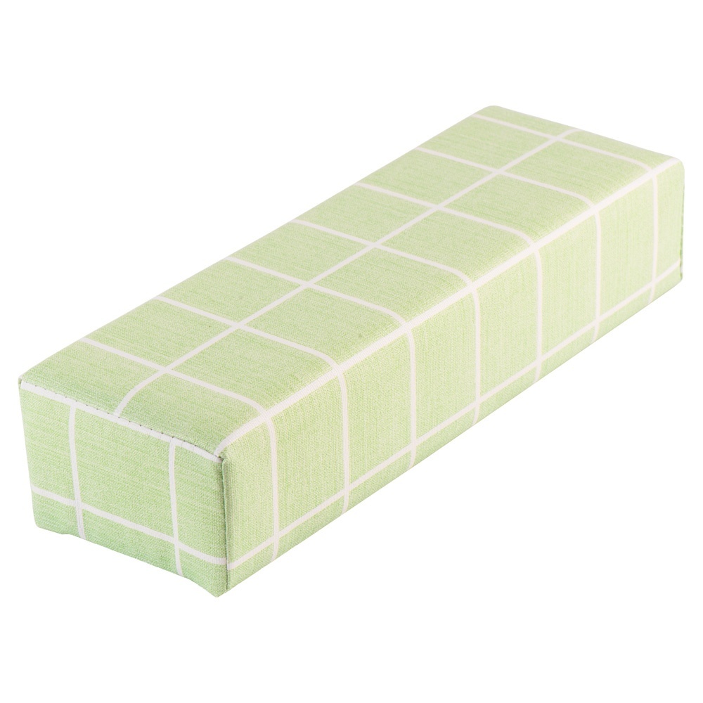 Валик настольный Irisk Клетка (03 Зеленый) валик для маникюра мебель бьюти бьюти зеленый 50 см