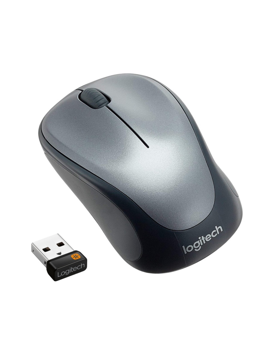 

Мышь Logitech M235 беспроводная, серая, 10-002692