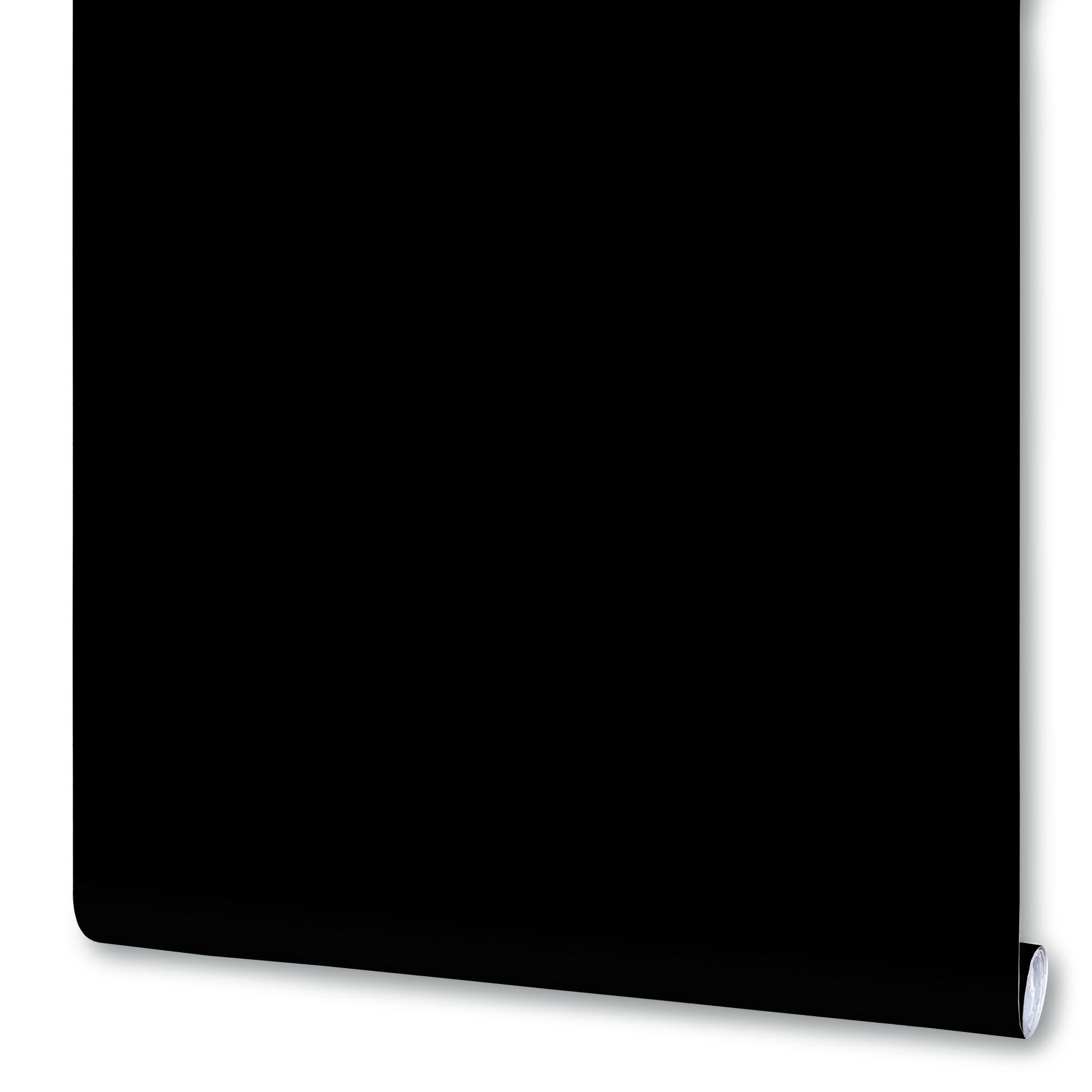 Плёнка Deluxe самоклеящаяся, 0,45x2 м, чёрная, глянцевая, 7016В, 1 рулон самоклеящаяся глянцевая фотобумага profiline