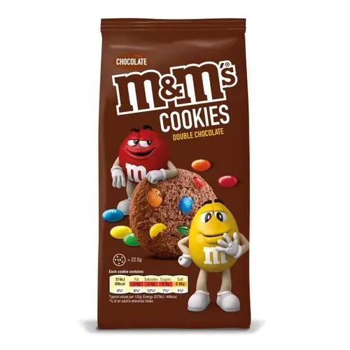 Печенье M&M's Double Chocolate Cookies 180 г